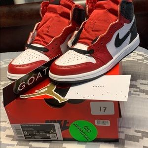Air Jordan 1 Retro High OG PS 'Satin Red'